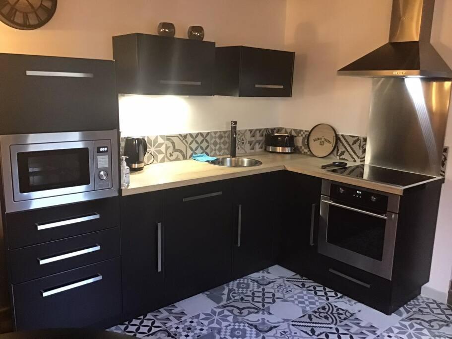 Le Crotoy En Noir Et Bois Apartment Екстериор снимка
