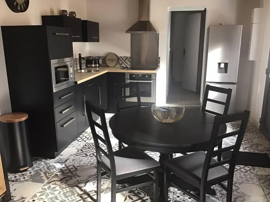 Le Crotoy En Noir Et Bois Apartment Екстериор снимка
